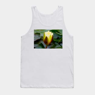 English Wild Flowers - Water Lily Tank Top